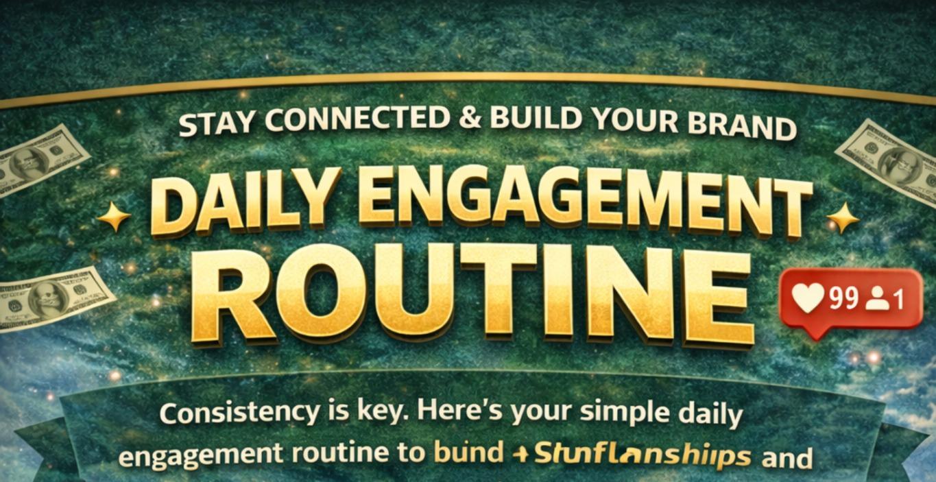 Daily To Do's to increase engagement