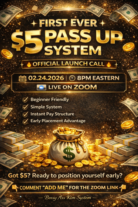 TONIGHT!!!!! THE OFFICIAL LAUNCH PARTY!! MINI $5 PASS UP SYSTEM