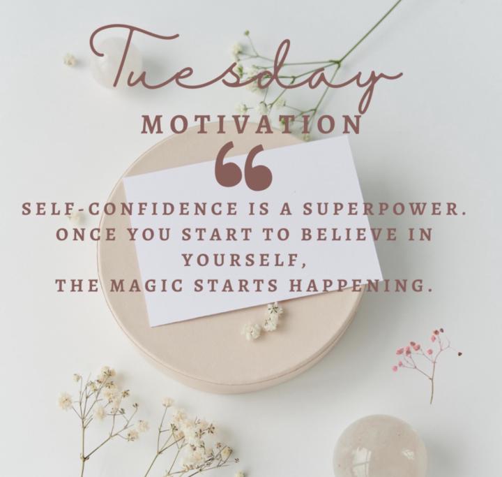 Tuesday Confidence Glow ✨💜