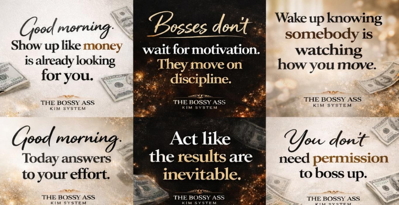 👑 21 DAYS OF BOSSY MORNING INSPIRATION QUOTES