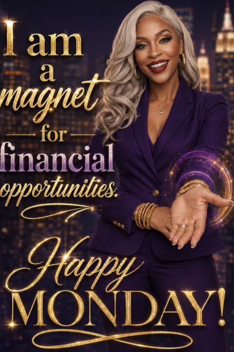 Happy Monday- Attracting Abundance Only 🧲