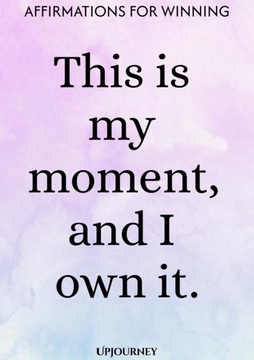 Wednesday Winning Affirmations 💪