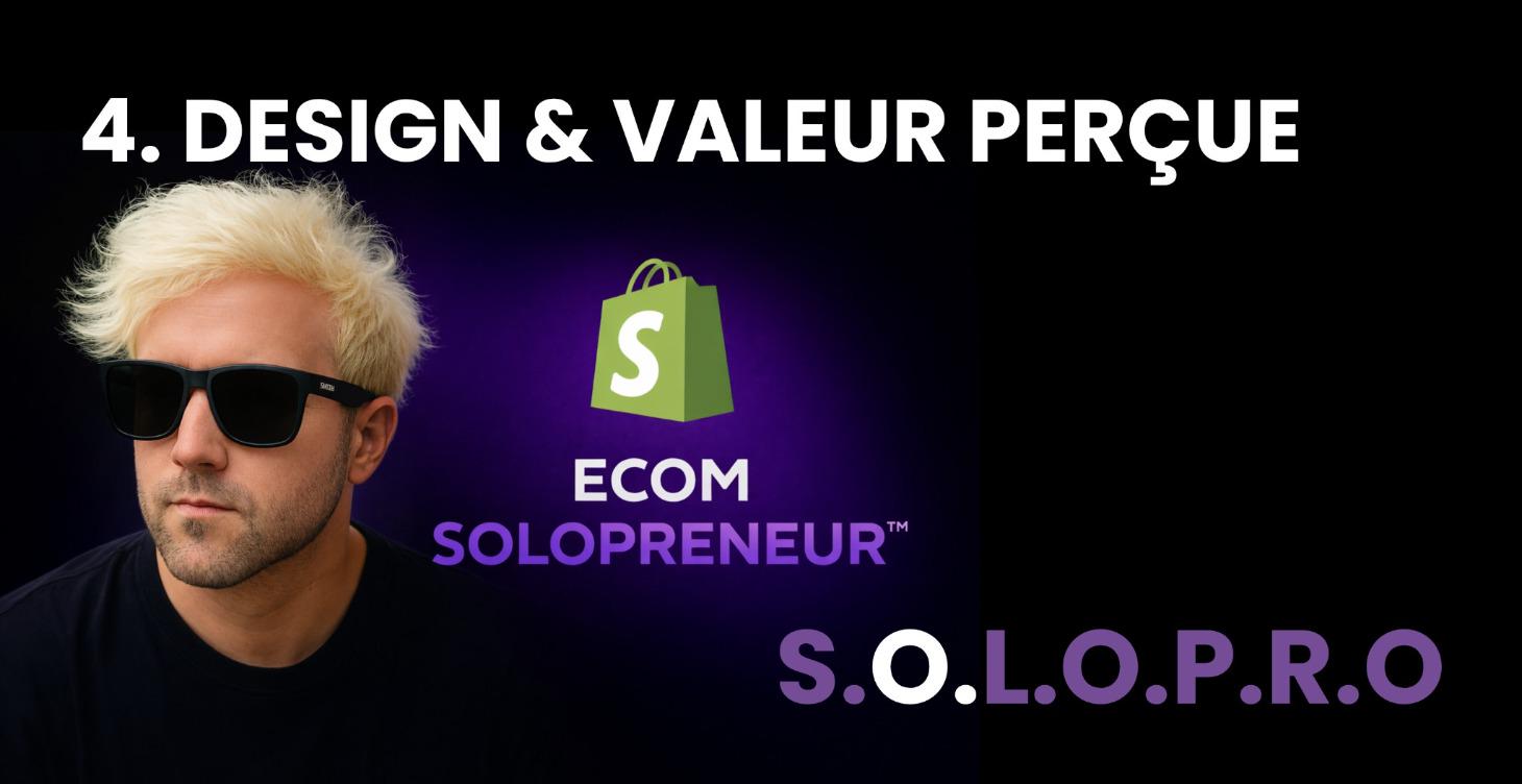 🎨 MODULE 4 - DESIGN PRODUIT & VALEUR PERÇUE