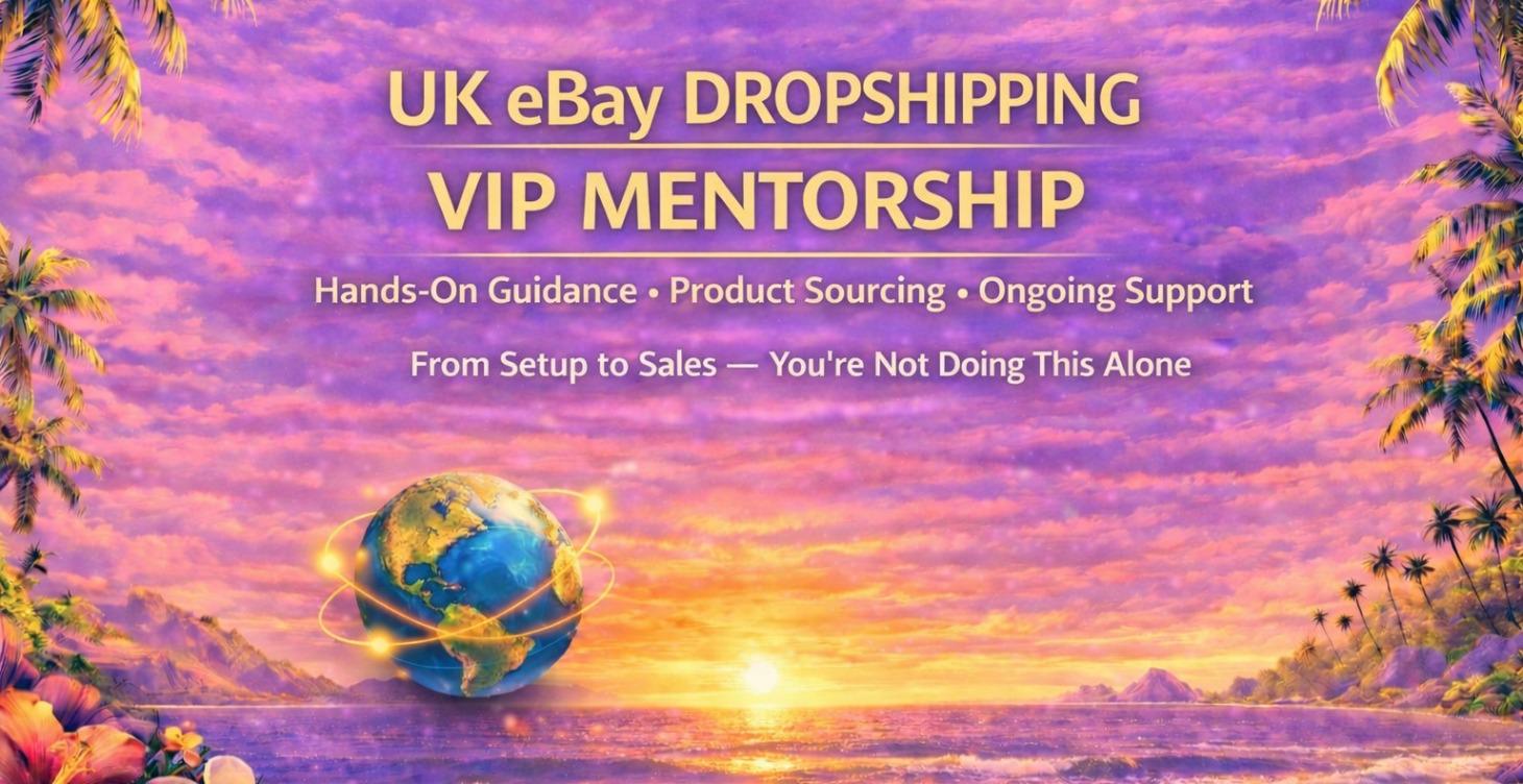 UK eBay Dropshipping VIP Mentorship