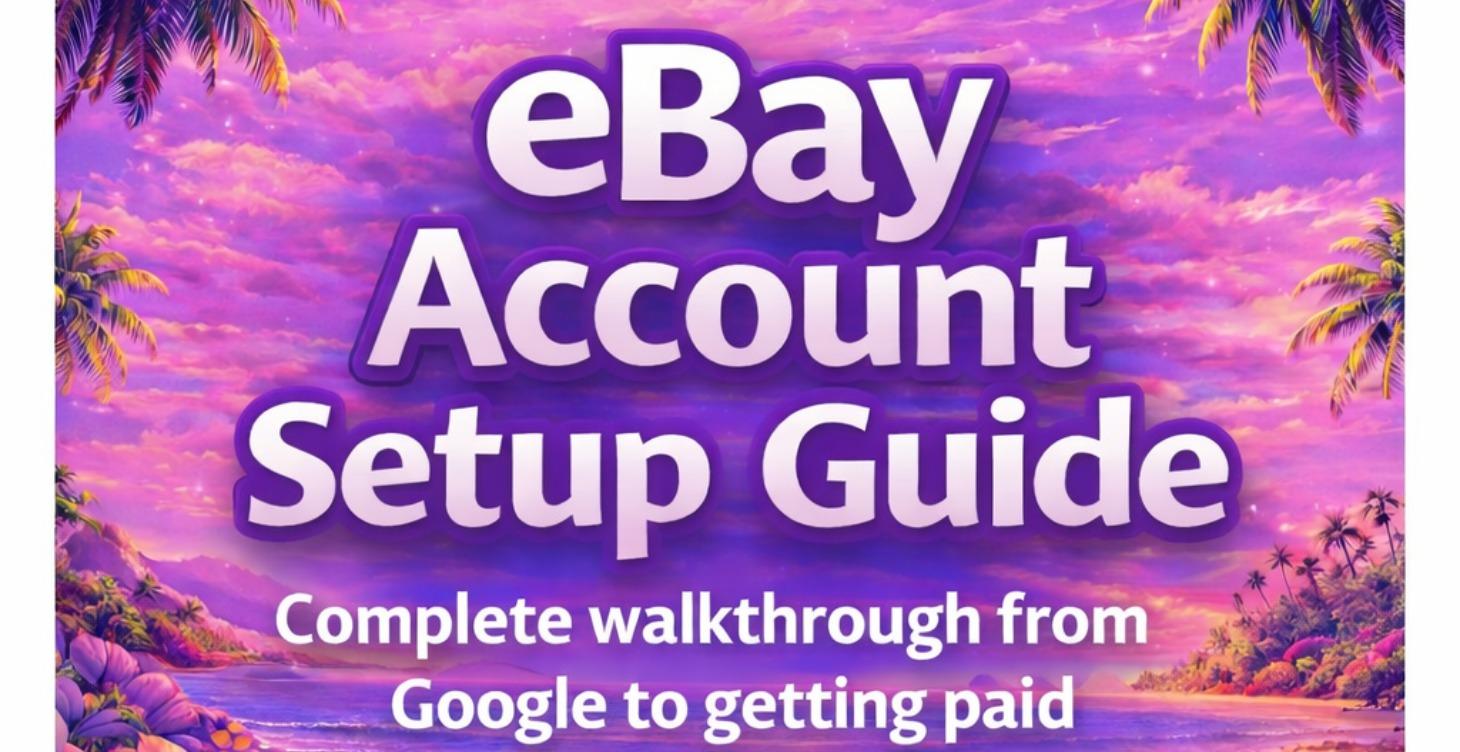 eBay Account Setup Guide