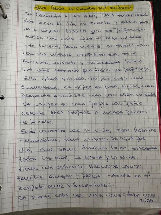 Así es y se siente la Cande del futuro!