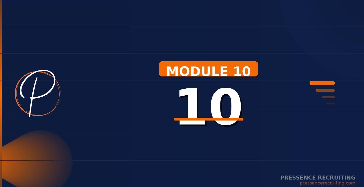PREMIUM MODULE 10