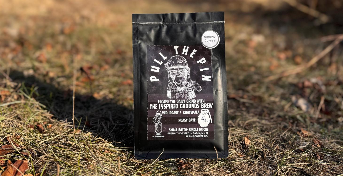 THE INSPIRED NATION'S  Pull The Pin Coffee