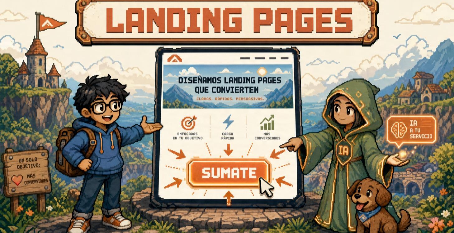 Paso 4 - Landing pages