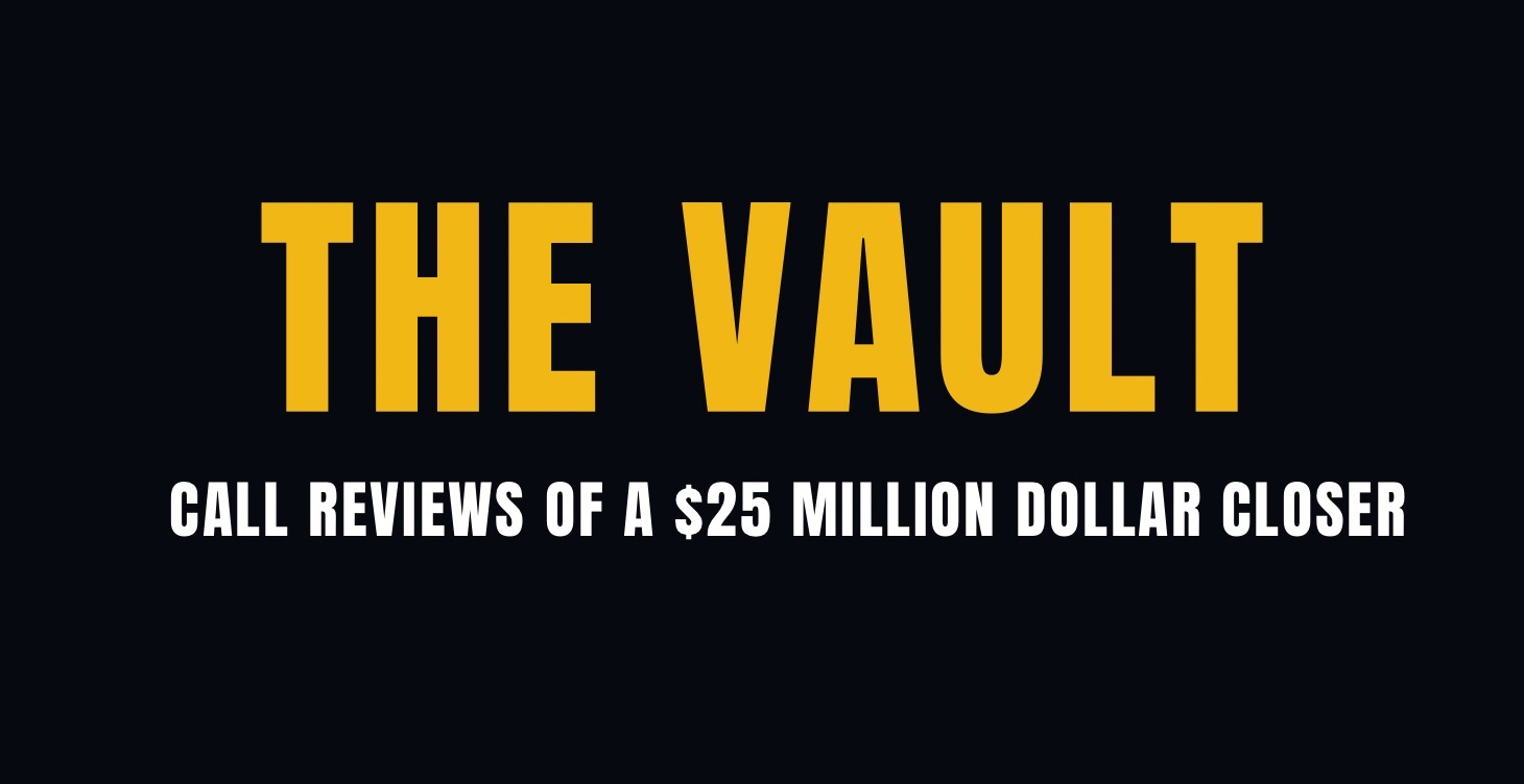 THE $25M CALL REVIEW VAULT