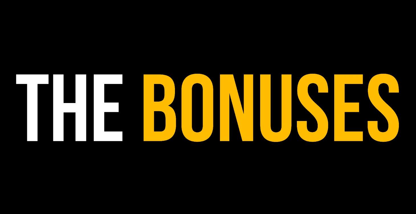 THE BONUSES (EXTRA - You're welcome)