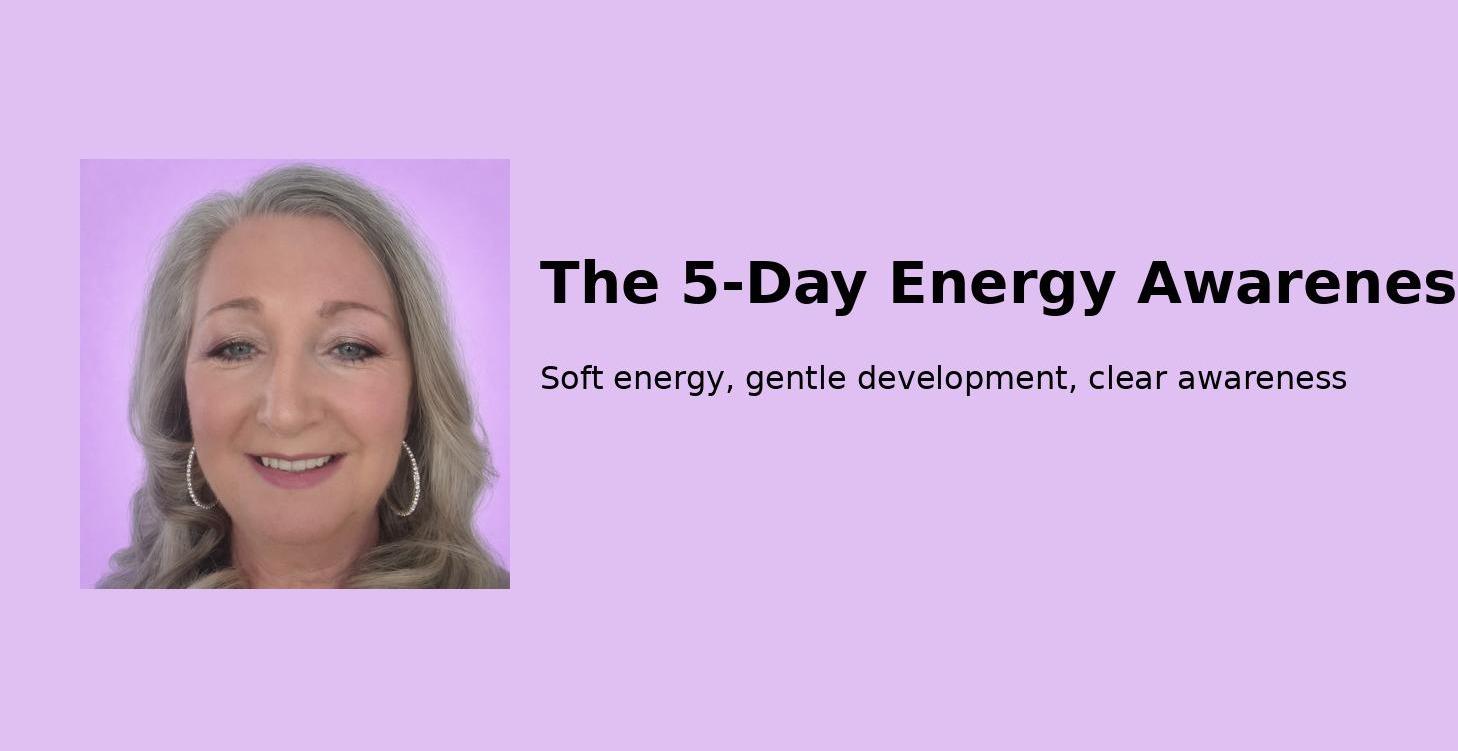 The 5-Day Energy Awareness Challenge