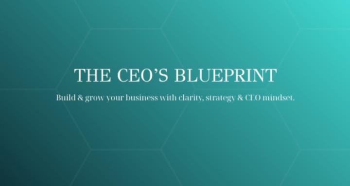 The CEO's Blueprint by D.L.