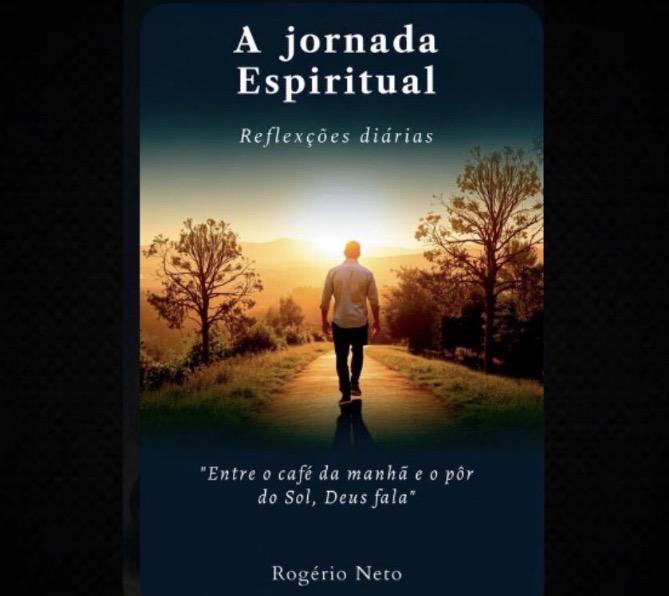 A Jornada Espiritual Reflexões Diárias (Livro aberto)