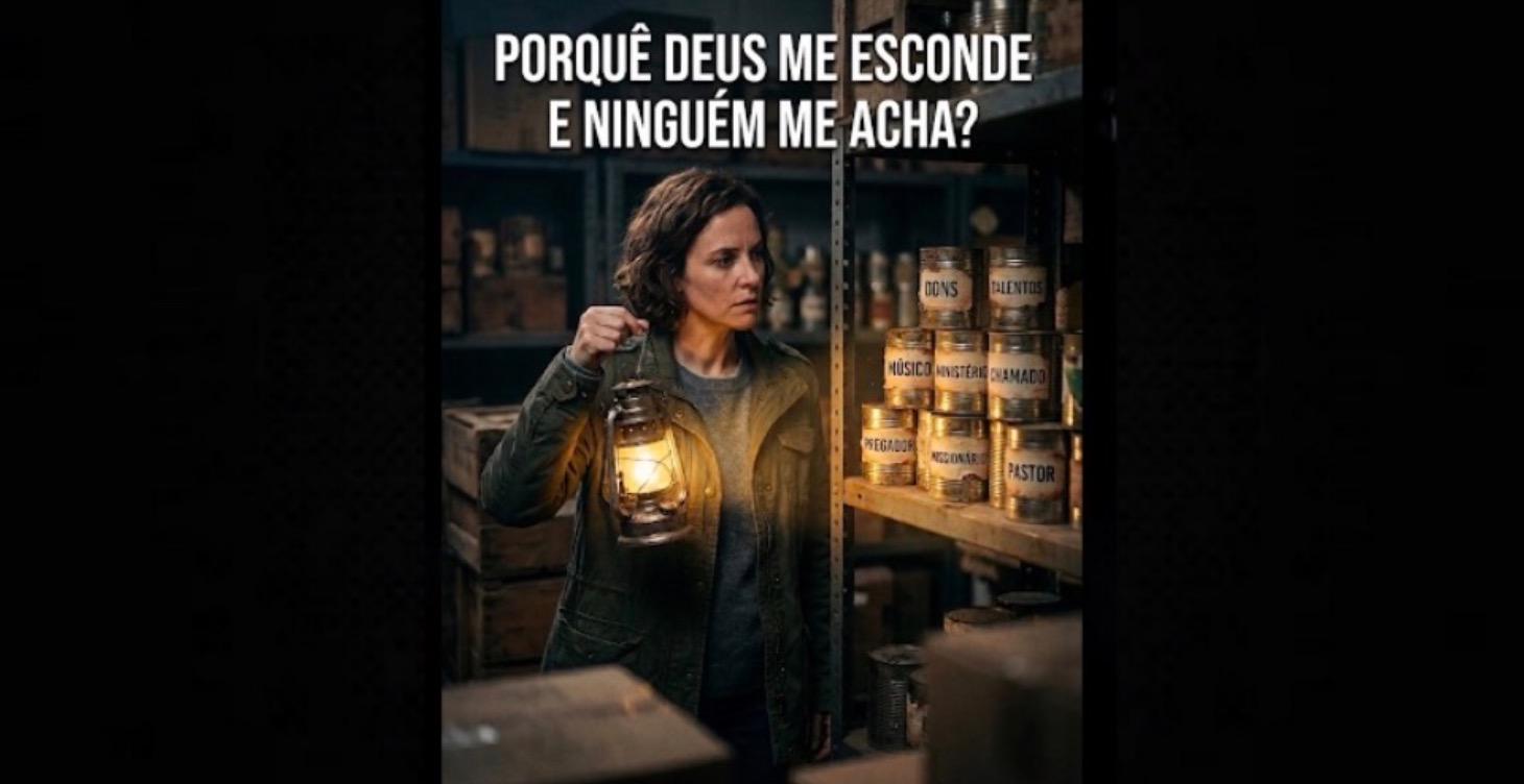 Porquê Deus me esconde e ninguém me acha?