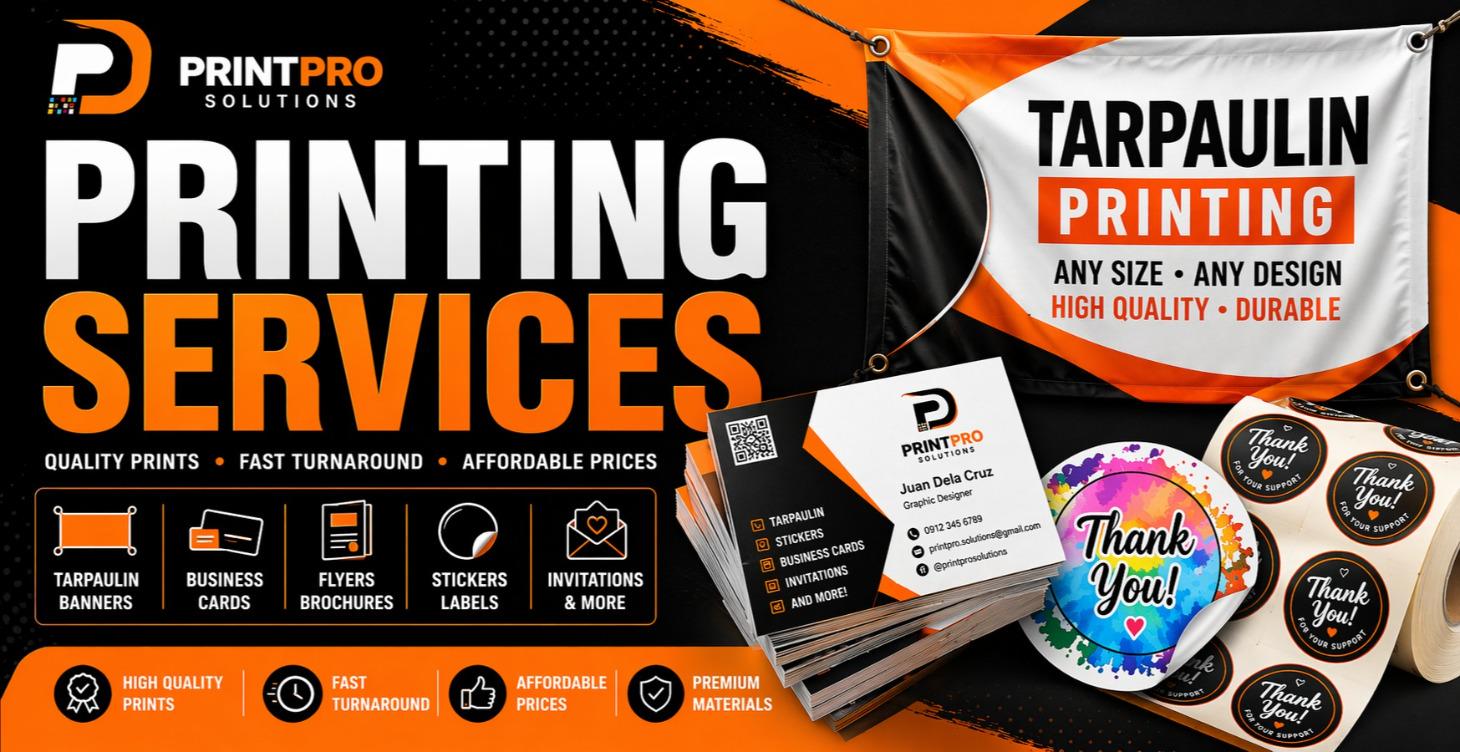 Module 2: Printing Services & Product Guide