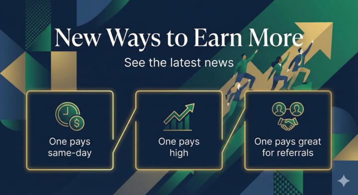 New ways to earn more. See the latest news