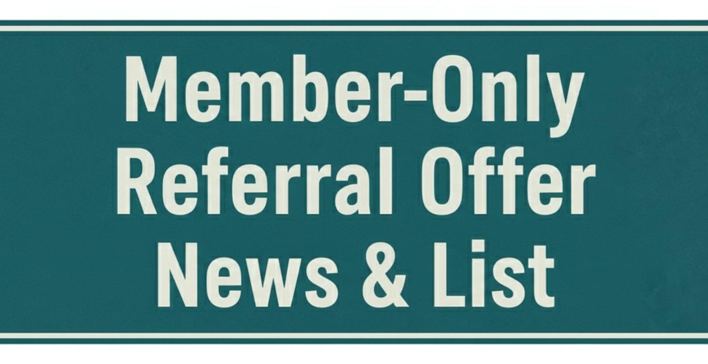 Referral-Offer News & List