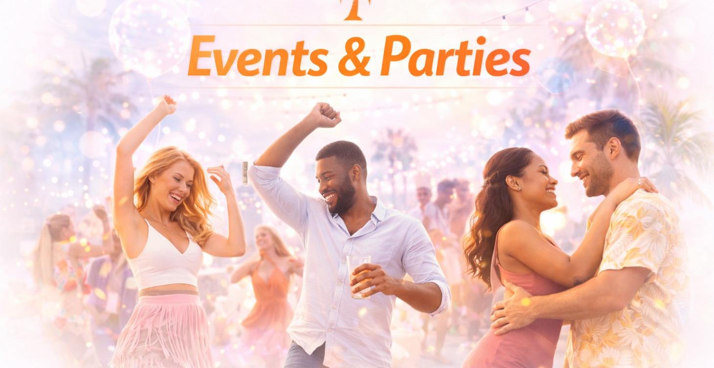 🎉 Events & Parties