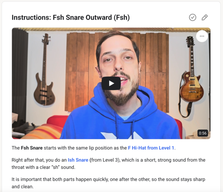 New Sound: Fsh Snare Outward