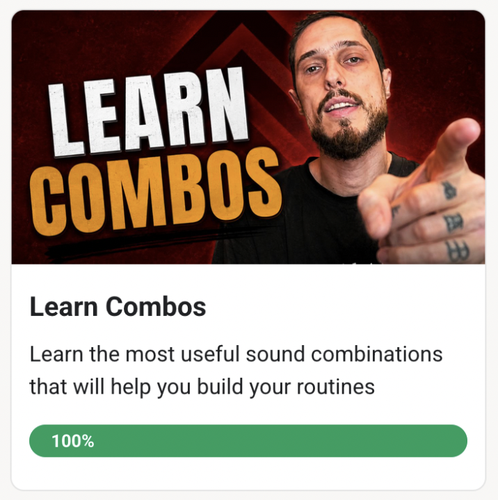 New Course: Learn Combos