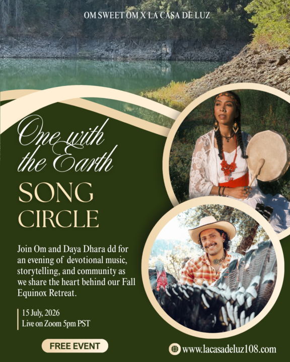 One with the Earth: Song Circle RSVP 7.15