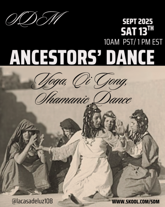 Ancestors' Dance in the morning! 