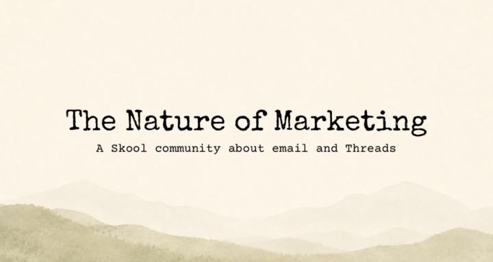 The Nature of Marketing