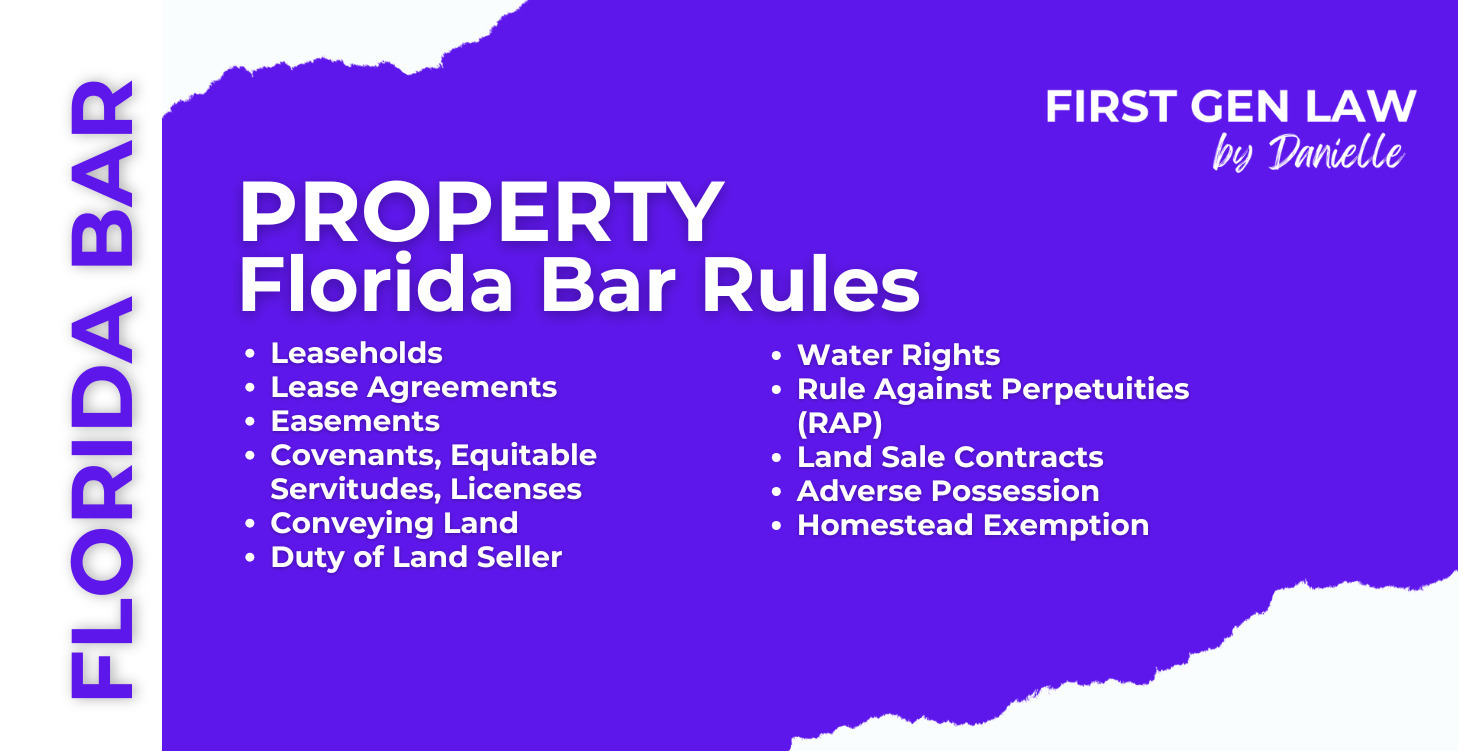 Property Law - Florida Bar Rules