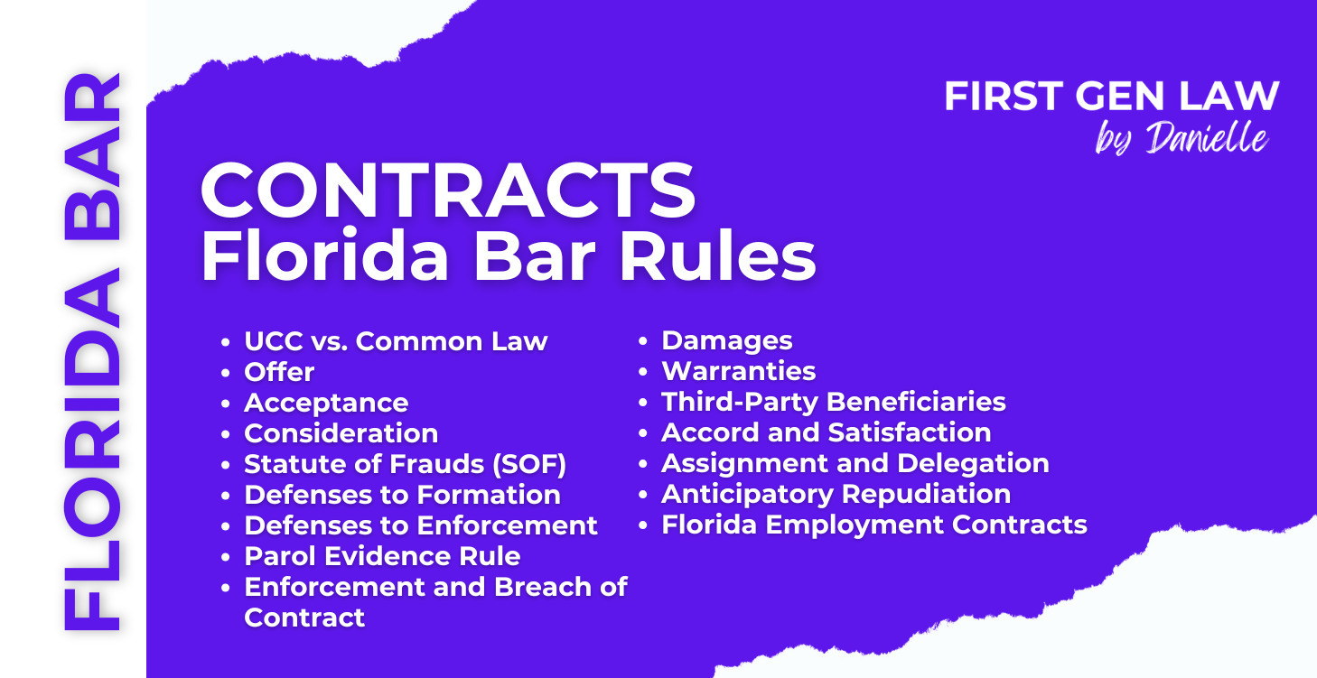 Contracts - Florida Bar Rules