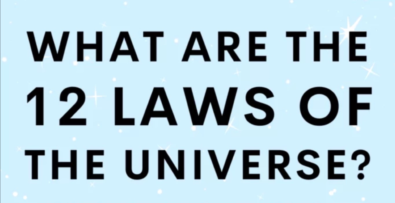 The Laws of the Universe