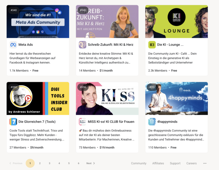 Discovery Plazierung auf Seite 1