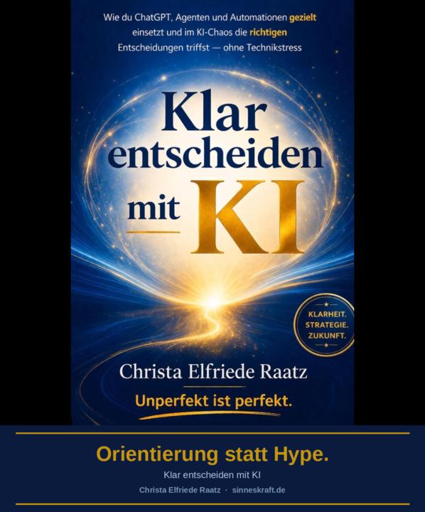 Überarbeitet, erweitert : „Klar entscheiden mit KI" geht in die zweite Runde.