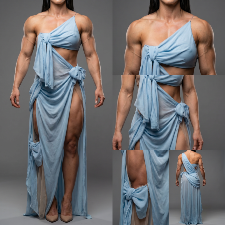 Vestido de Jules de la boda (Serie Euphoria HBO)