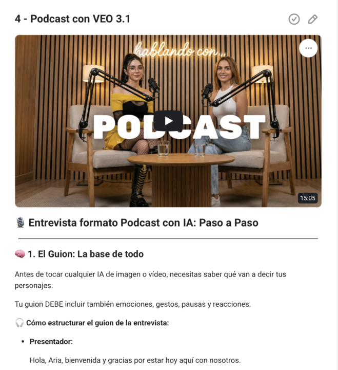 🎬 Tutorial Nuevo - Crea tu PODCAST