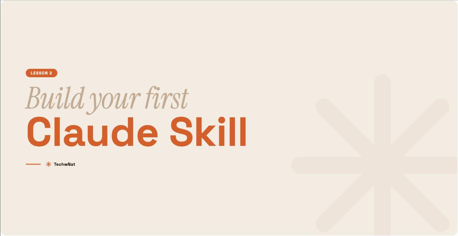 How to Build Claude Skills
