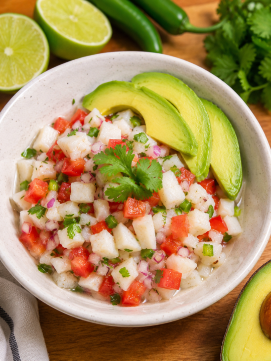 Ceviche de Jícama 🥑🍋