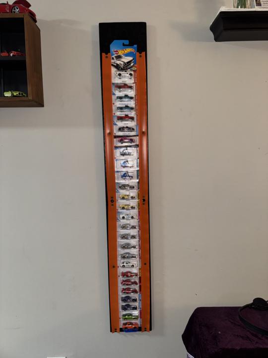 Prototype Hot Wheels Wall Mount 