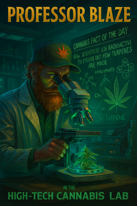 How scientists use radiation to map terpene pathways