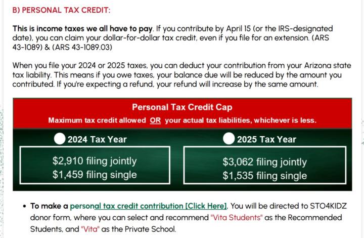 🚨Help Empower Students Through Tax Credit! 🙌🎓