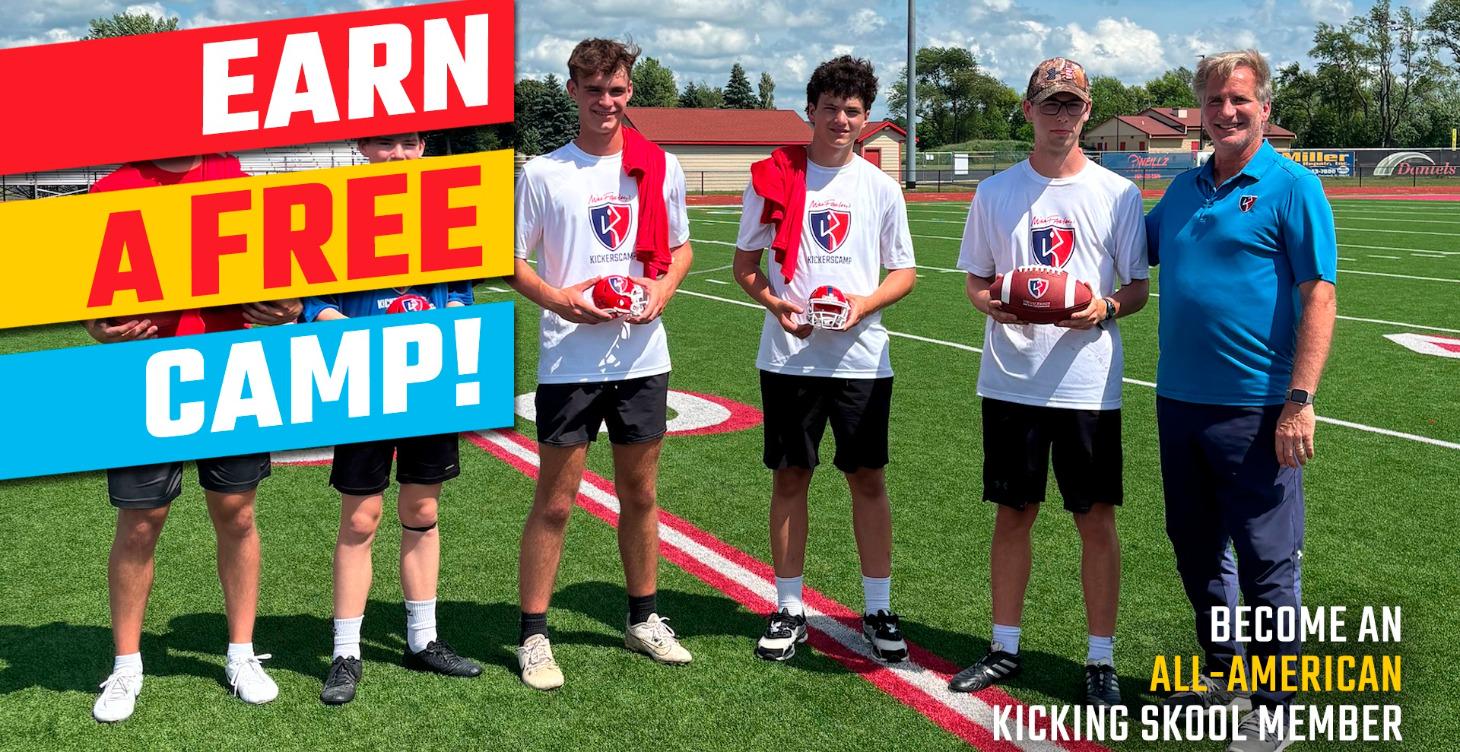 EARN A FREE PASS TO CAMP!