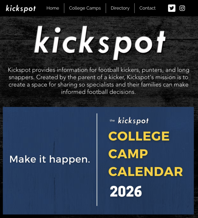 What colleges offer showcase camps?