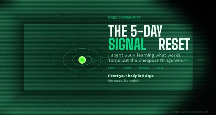 The 5-Day Signal Reset