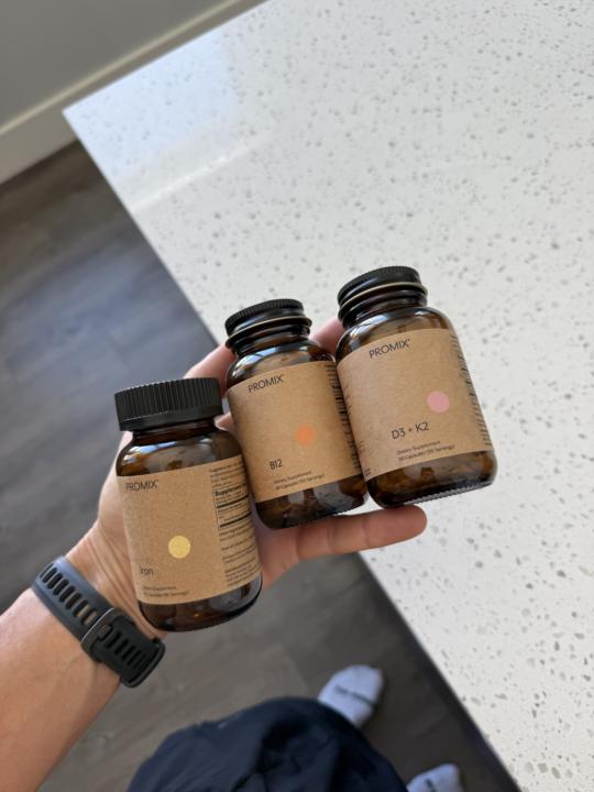 Morning supplements as of recently 