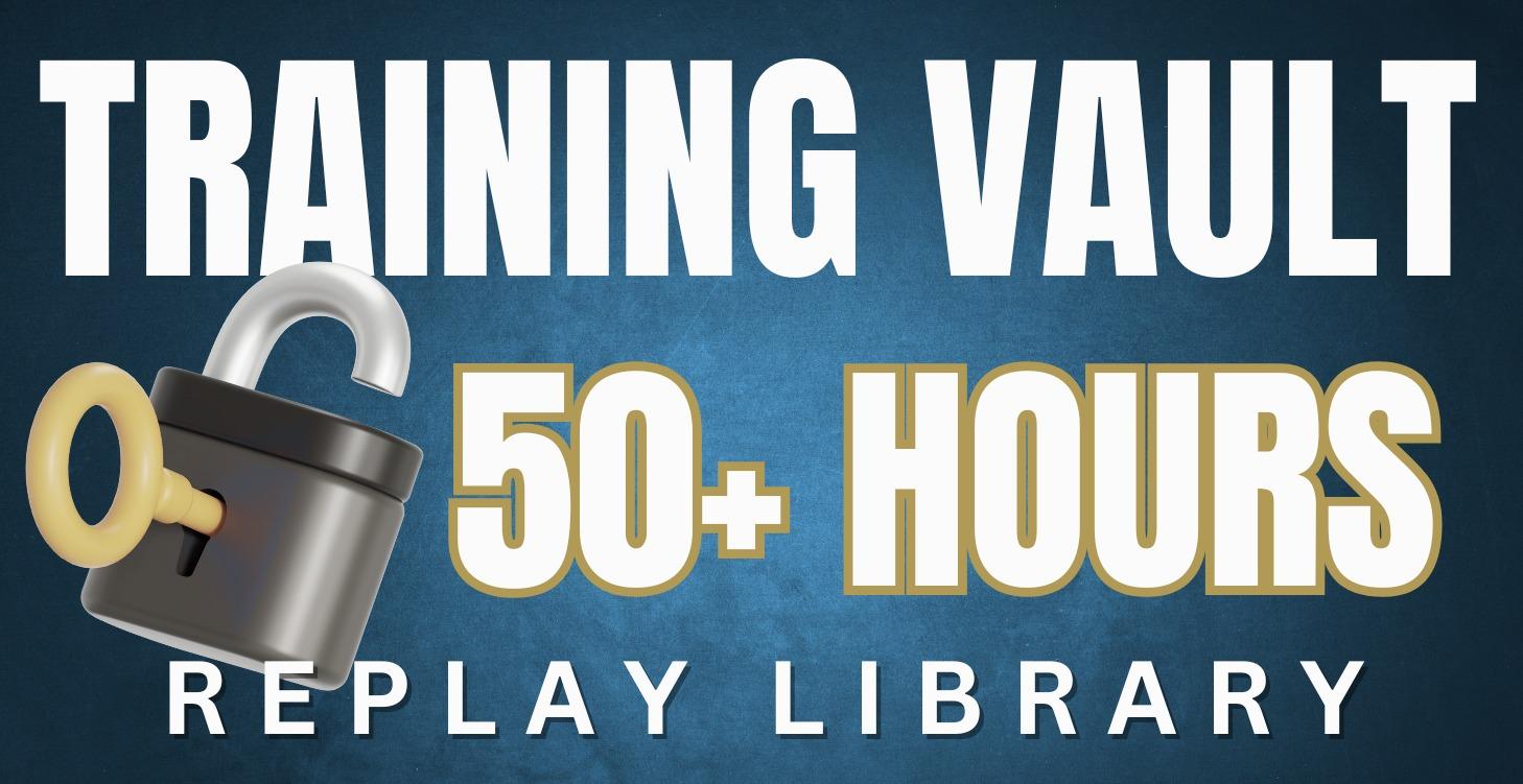 TRAINING VAULT (Replay Library)