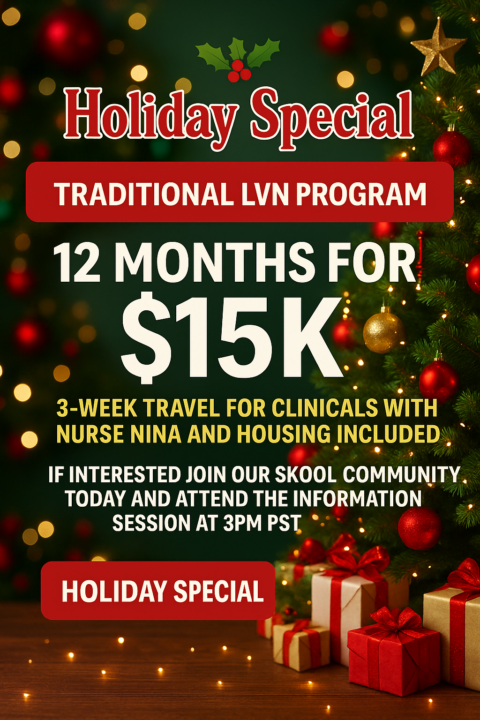 ✨ A Once-in-a-Lifetime Opportunity to Become an LVN ✨