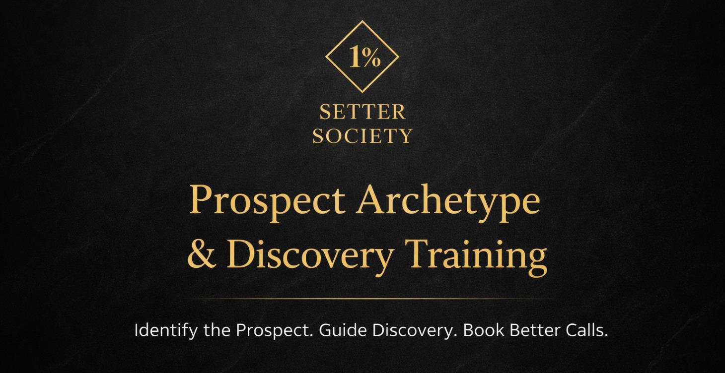Prospect Archetype & Discovery Training