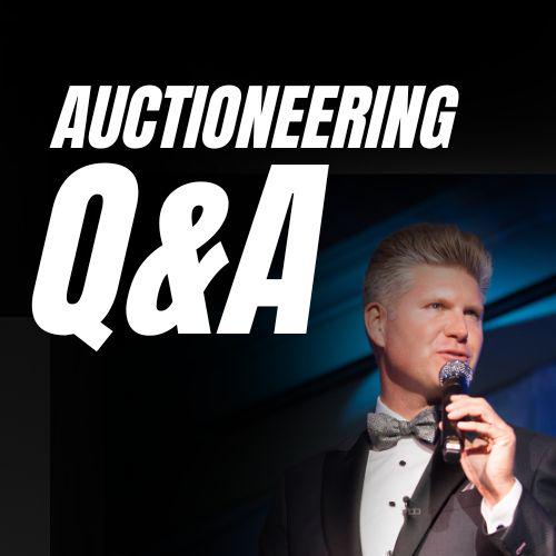 First Q&A was a hit!!! Thanks to my guest @bossauctioneer