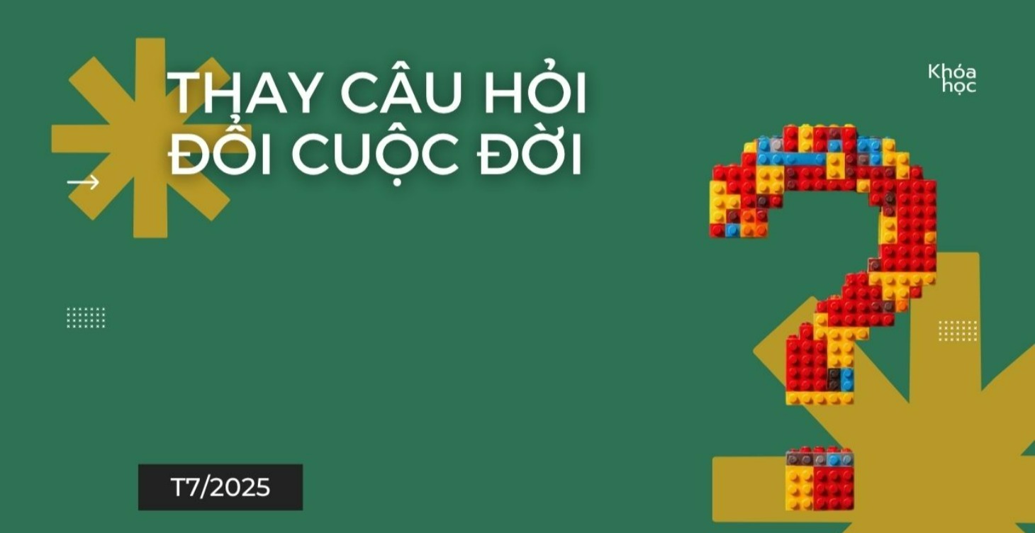Thay Câu hỏi - Đổi Cuộc đời