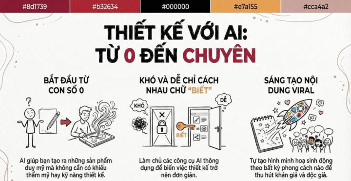 Thiết kế với AI - từ 0 đến chuyên
